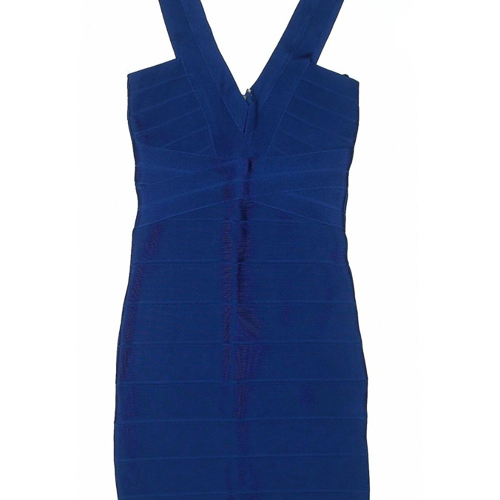 Bebe blue bandage dress size XS - Picture 5 of 8